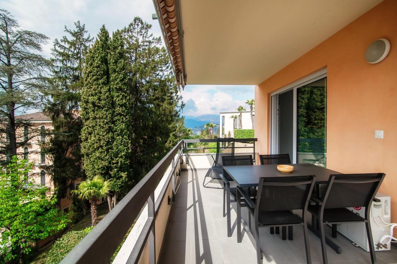 Goccia Di Lago Lake View Lugano Buitenkant foto