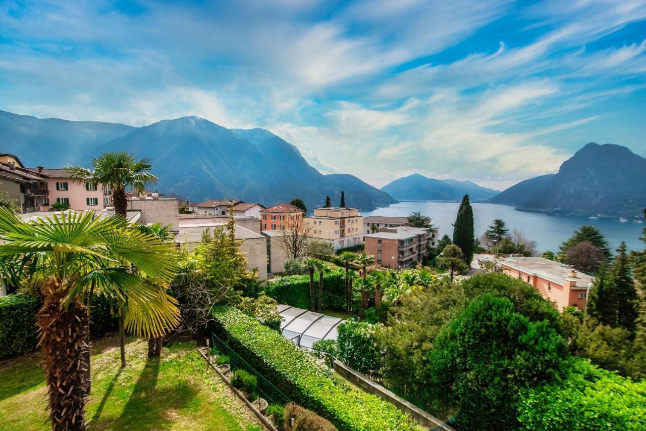 Goccia Di Lago Lake View Lugano Buitenkant foto